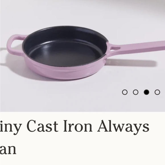 Our Place Other - Our place mini cast iron skillet! Lavender color!! Brand new/ original packaging